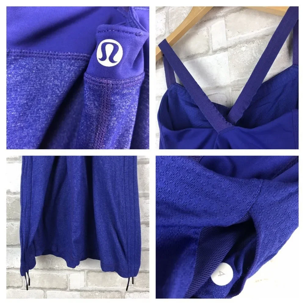 Lululemon Purple Hot Class Tank Size 4